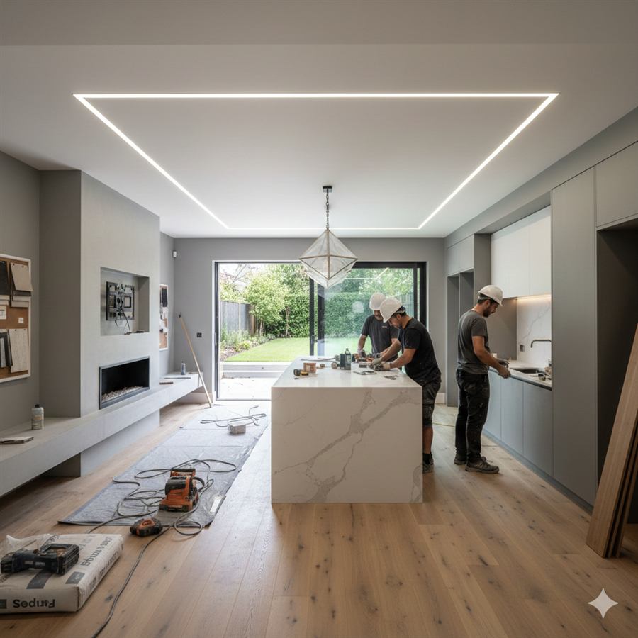 Modern Kitchen Transformation before